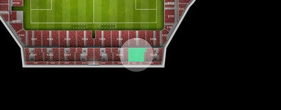 Seat view from South Stand
