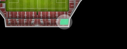 Seat view from South Stand