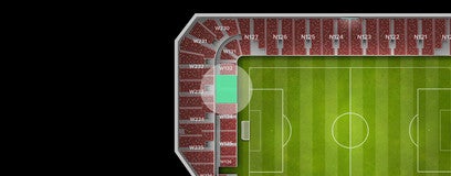 Seat view from West Stand