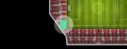 Seat view from West Stand