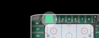 Seat view from Reserved Seating