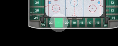 Seat view from Reserved Seating