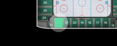 Seat view from Reserved Seating