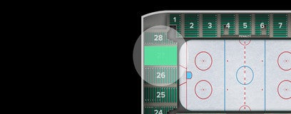 Seat view from Reserved Seating