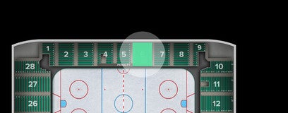 Seat view from Reserved Seating