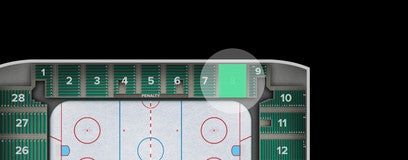 Seat view from Reserved Seating