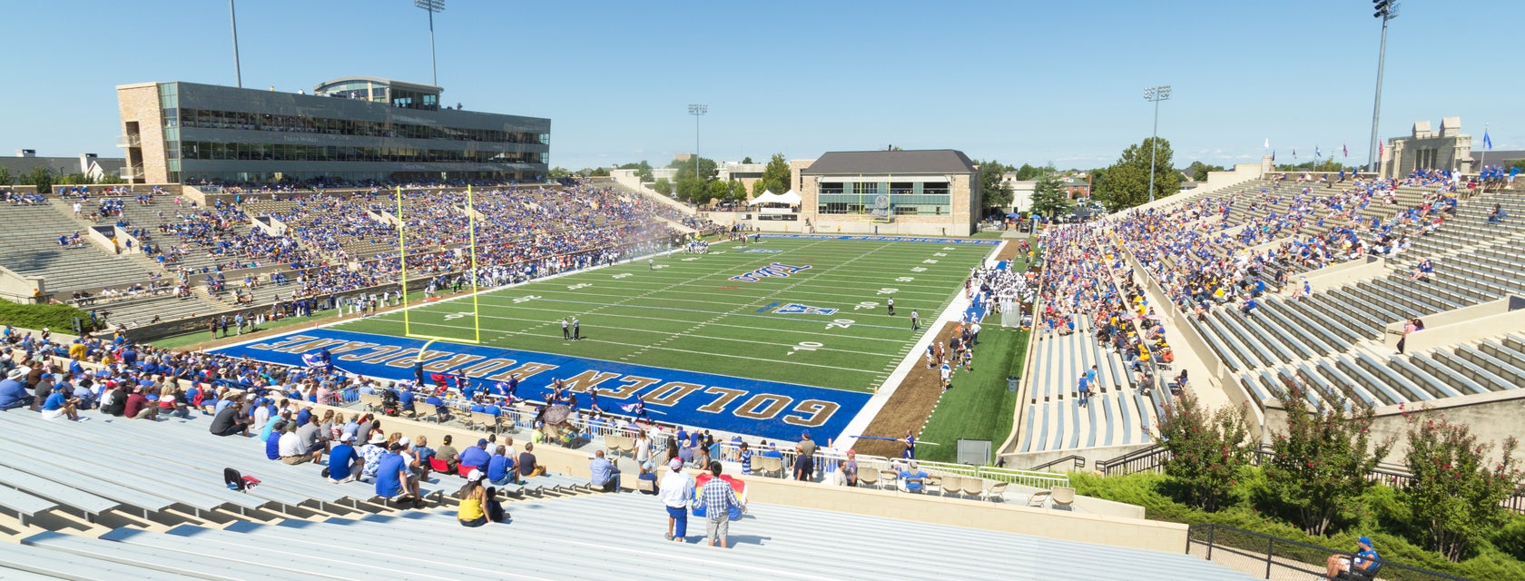Seat view from End Zone