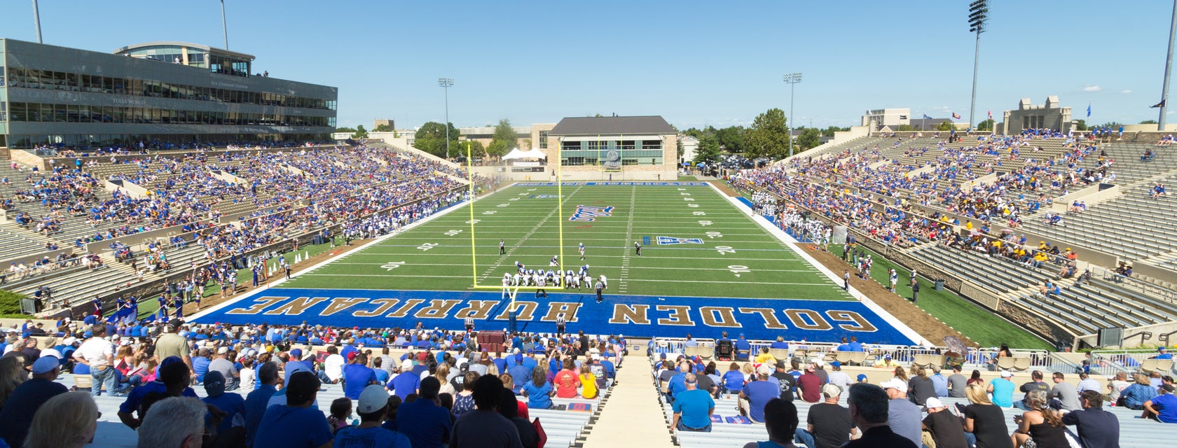 Seat view from End Zone