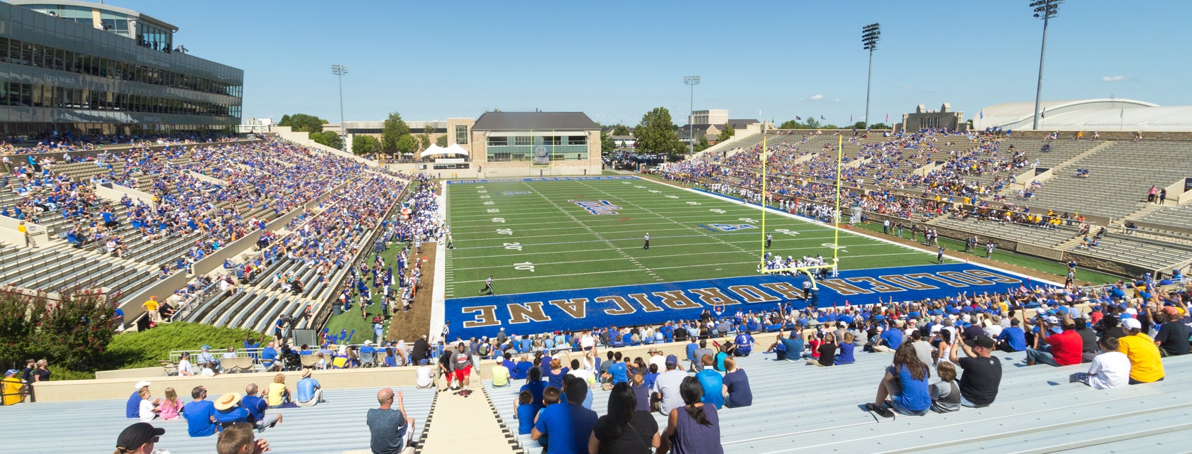 Seat view from End Zone