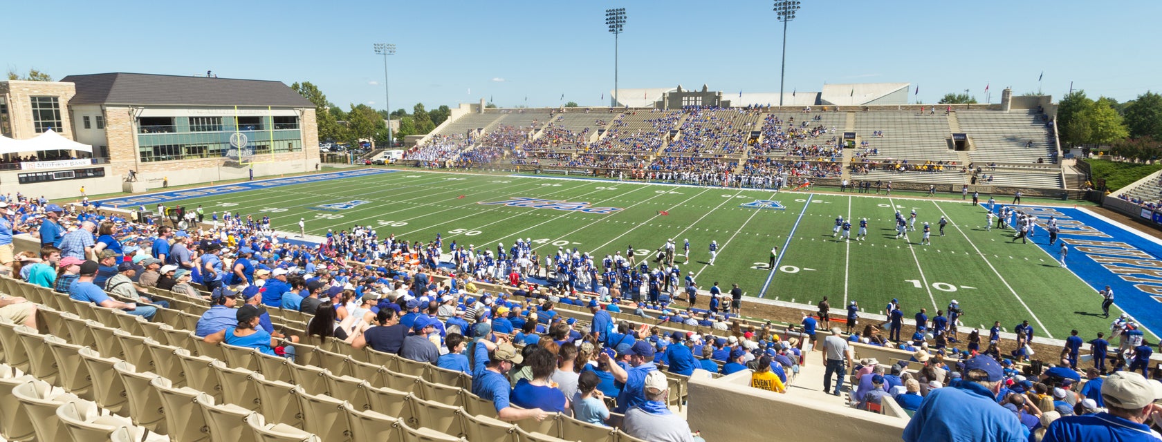 Seat view from Sideline