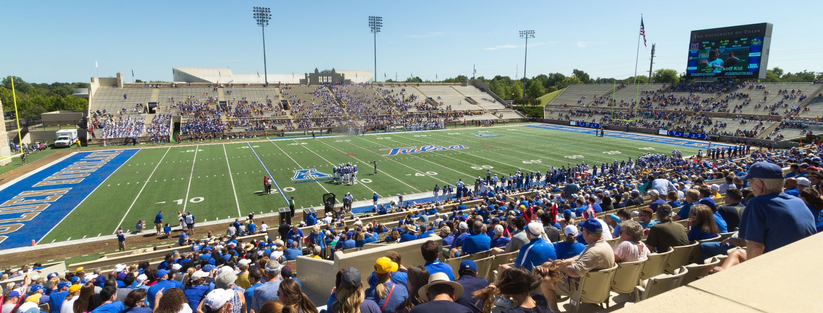 Seat view from Sideline