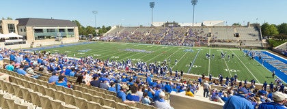 Seat view from Sideline