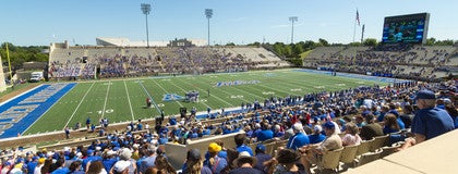 Seat view from Sideline