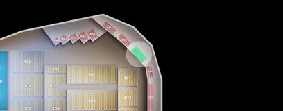 Seat view from Suite Box