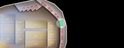 Seat view from Suite Box