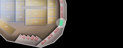 Seat view from Suite Box