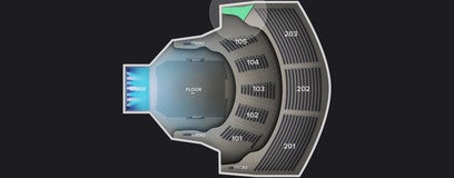 Seat view from East Box