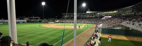 Seat view from Bullpen Zone