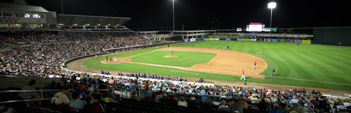 Seat view from Home Plate View