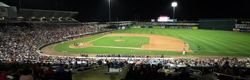 Seat view from Home Plate View
