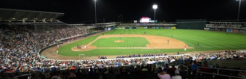 Seat view from Home Plate View