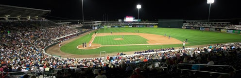 Seat view from Home Plate View