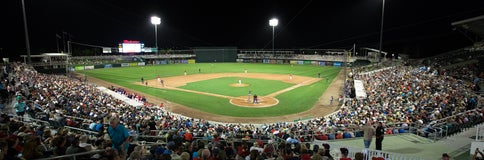 Seat view from Home Plate View