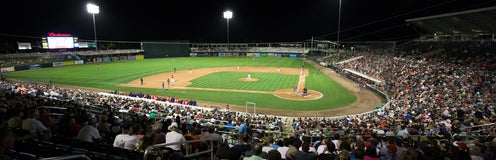 Seat view from Home Plate View