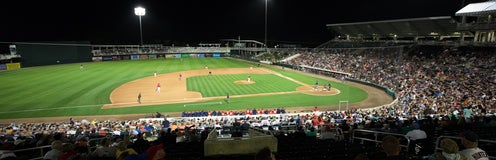 Seat view from Home Plate View