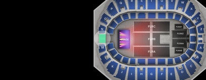 Seat view from Mezzanine