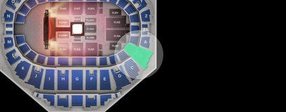 Seat view from Mezzanine