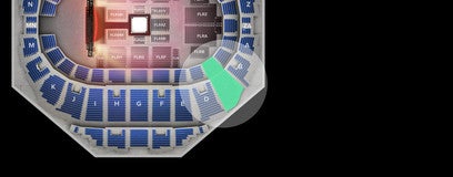 Seat view from Mezzanine