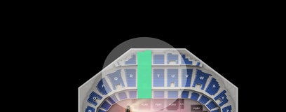 Seat view from Loge
