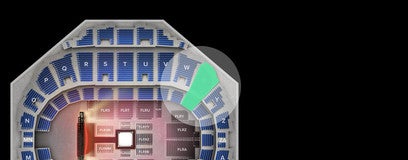 Seat view from Mezzanine