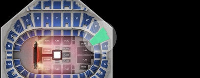 Seat view from Mezzanine