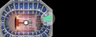 Seat view from Mezzanine