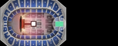 Seat view from Mezzanine
