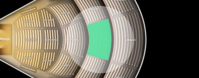 Seat view from Lower Balcony