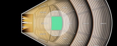 Seat view from Orchestra