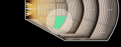 Seat view from Orchestra