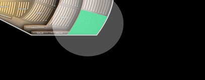 Seat view from Upper Balcony