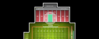Seat view from Lower