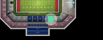 Seat view from Lower