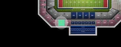 Seat view from Upper