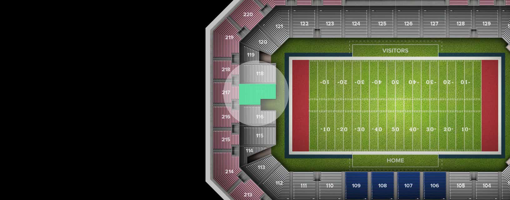 Seat view from Lower