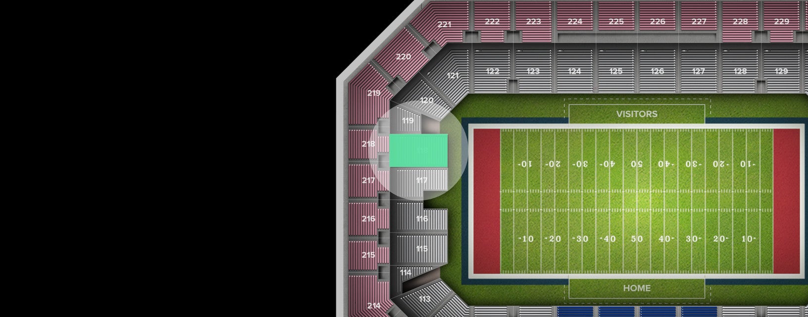 Seat view from Lower