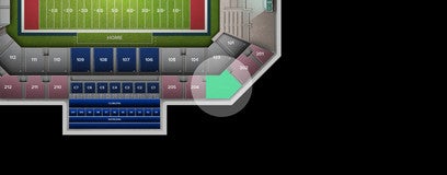 Seat view from Upper