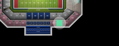 Seat view from Upper