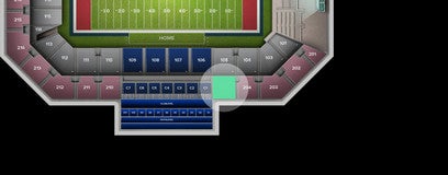 Seat view from Upper