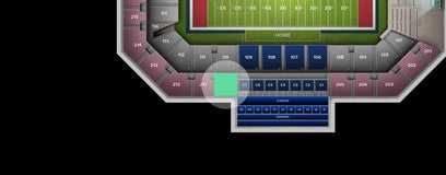 Seat view from Upper